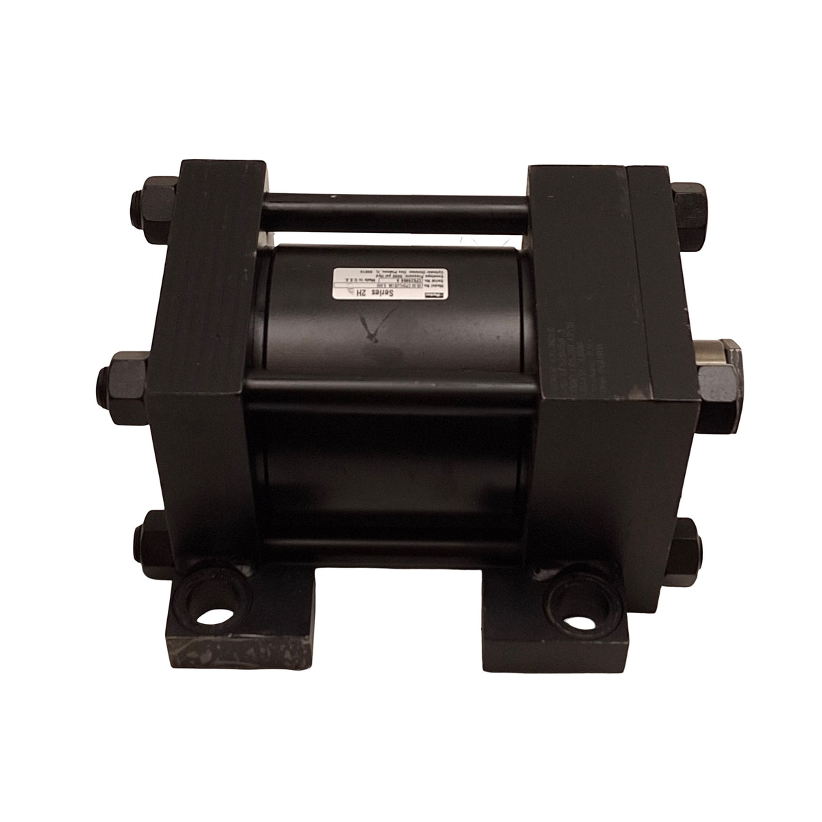 Used Parker 05.00CP2HLUS13A3.000 Hydraulic Cylinder, 5in Bore, 3in Stroke, 3/4in NPT