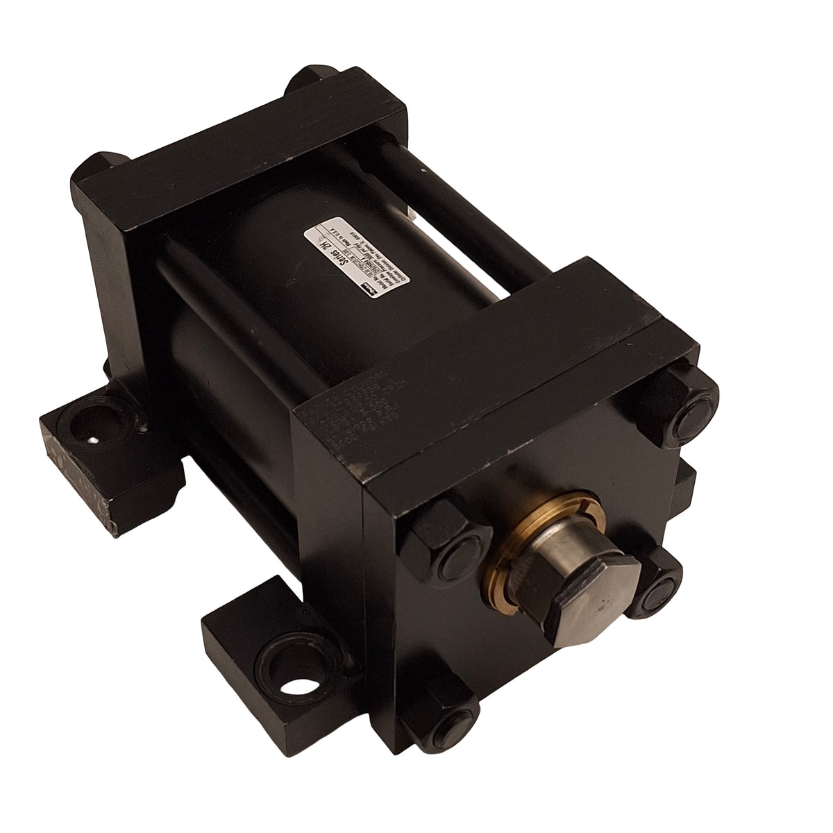 Used Parker 05.00CP2HLUS13A3.000 Hydraulic Cylinder, 5in Bore, 3in Stroke, 3/4in NPT