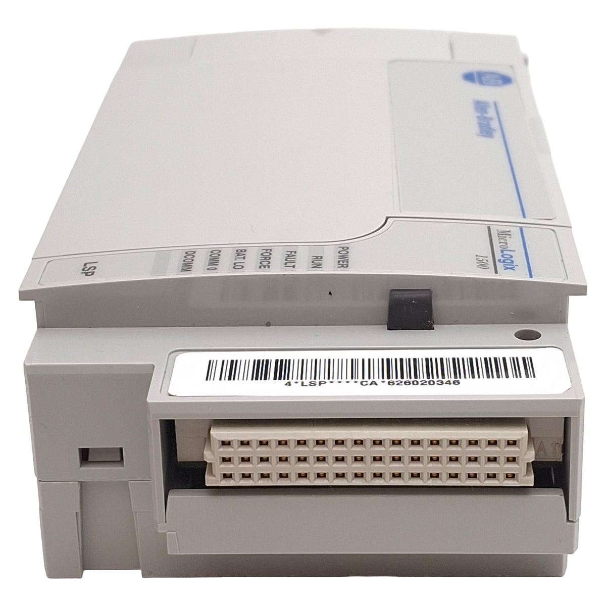 Used Allen Bradley 1764-LSP Ser C Rev A FRN 6 MicroLogix 1500 Processor Unit, 5VDC