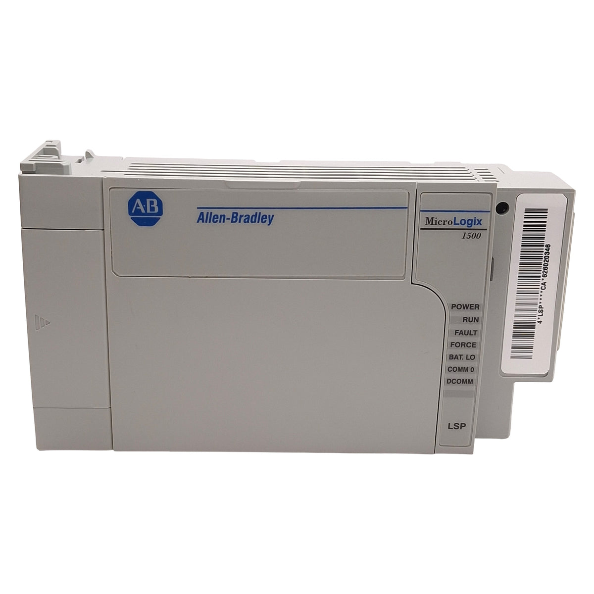 Used Allen Bradley 1764-LSP Ser C Rev A FRN 6 MicroLogix 1500 Processor Unit, 5VDC
