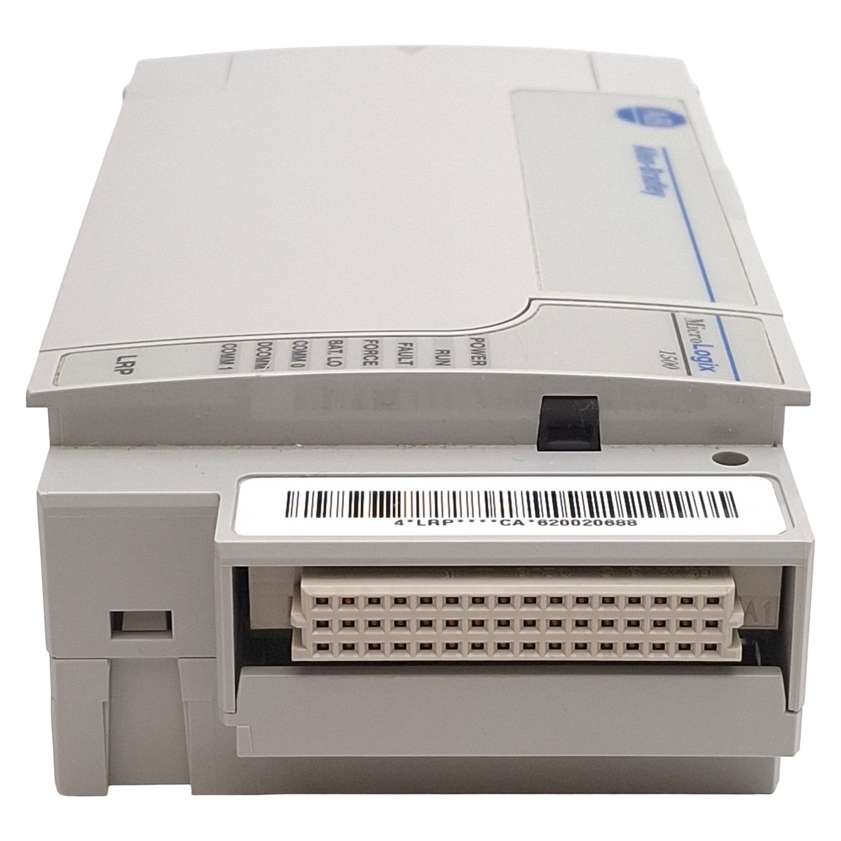 Used Allen Bradley 1764-LRP Ser C Rev A FRN 6 MicroLogix 1500 Processor Unit, DB9