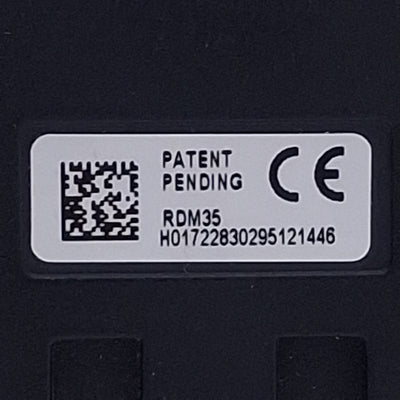Used Banner RDM35 Machine-Mountable Remote Display For iVu Remote Sensors, M12 8-pin
