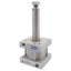 Used Bimba FS-311-MTEE3.2 Pneumatic Cylinder, ø2in Bore, 1in Stroke, 3.2in Extension