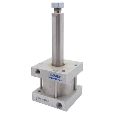 Used Bimba FS-311-MTEE3.2 Pneumatic Cylinder, ø2in Bore, 1in Stroke, 3.2in Extension