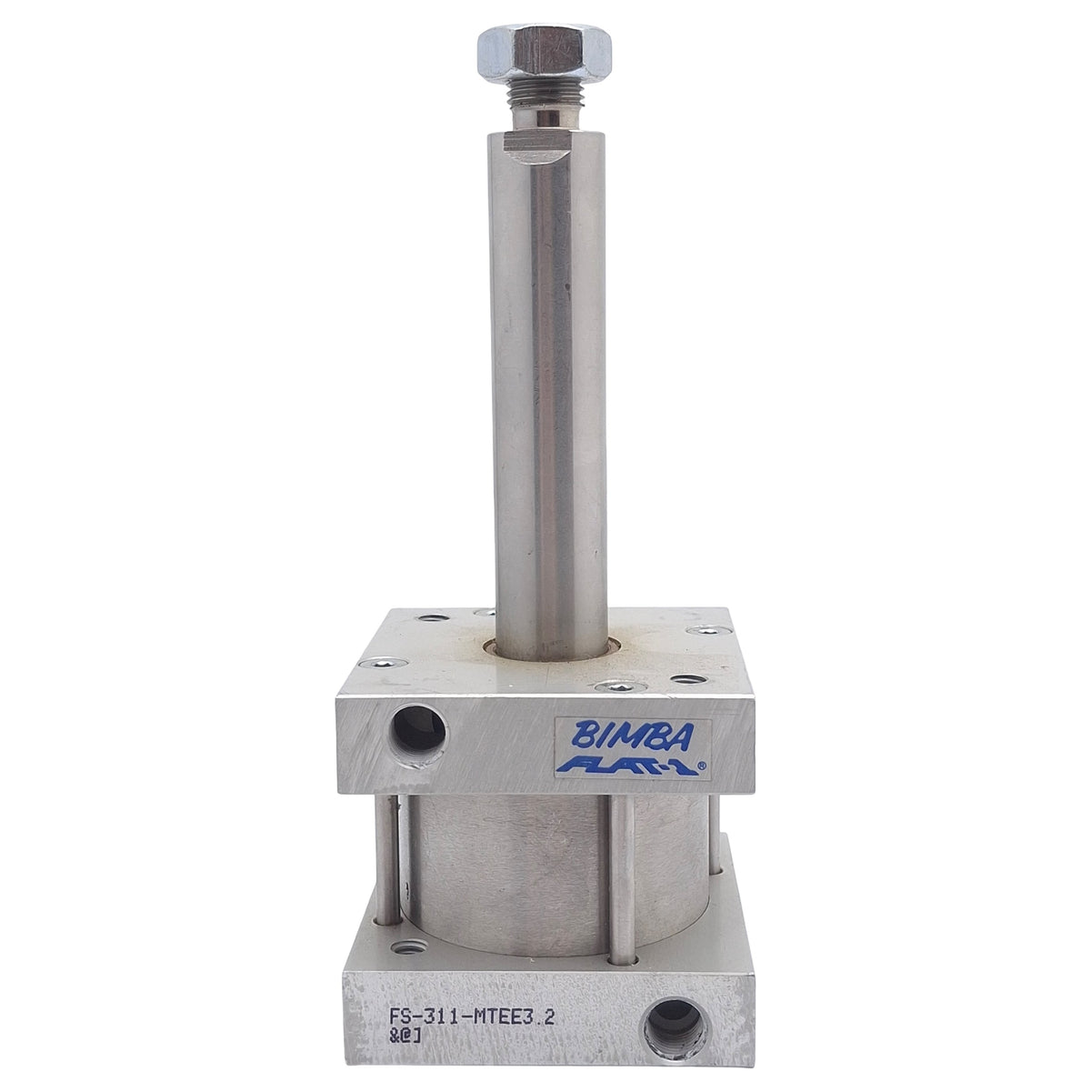 Used Bimba FS-311-MTEE3.2 Pneumatic Cylinder, ø2in Bore, 1in Stroke, 3.2in Extension