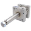 Used Bimba FS-311-MTEE3.2 Pneumatic Cylinder, ø2in Bore, 1in Stroke, 3.2in Extension