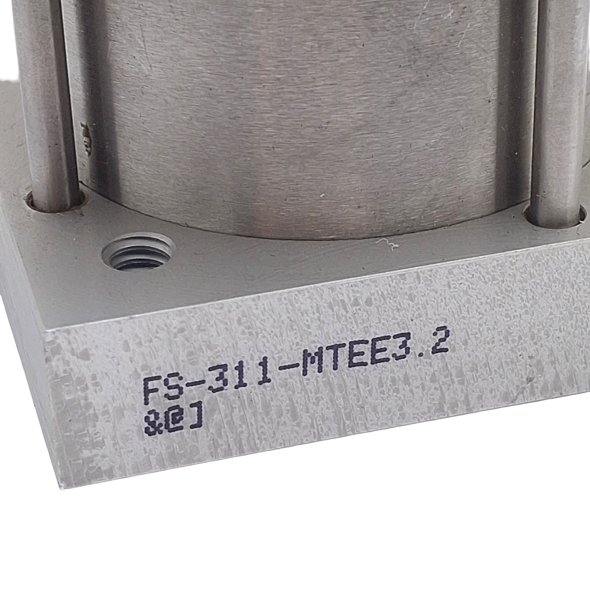 Used Bimba FS-311-MTEE3.2 Pneumatic Cylinder, ø2in Bore, 1in Stroke, 3.2in Extension