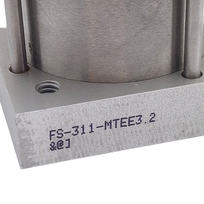 Used Bimba FS-311-MTEE3.2 Pneumatic Cylinder, ø2in Bore, 1in Stroke, 3.2in Extension