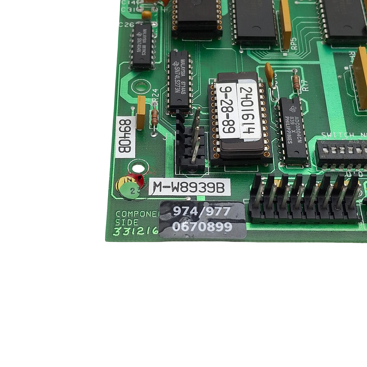 Used Schneider Electric 0670899 M-W8939B Legacy Communication Board For 974/977