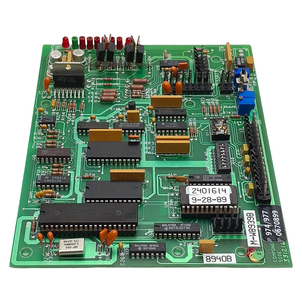 Used Schneider Electric 0670899 M-W8939B Legacy Communication Board For 974/977