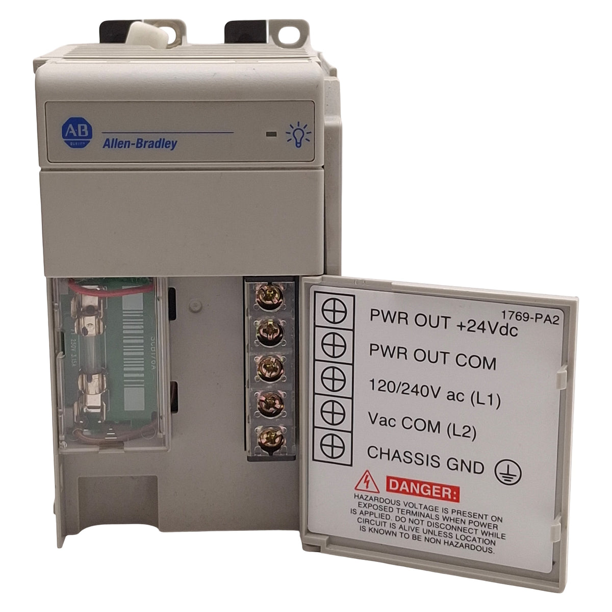 Used Allen Bradley 1769-PA2 CompactLogix Power Supply, 120/240VAC In, 5/24VDC Out