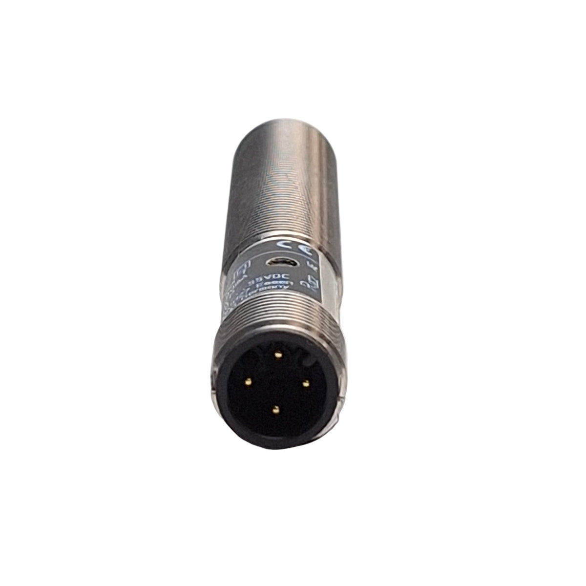 New – Open box IFM IF5763 Proximity Sensor, 2mm Range, 10-55VDC, NO/NC, M12 4-Pin Male