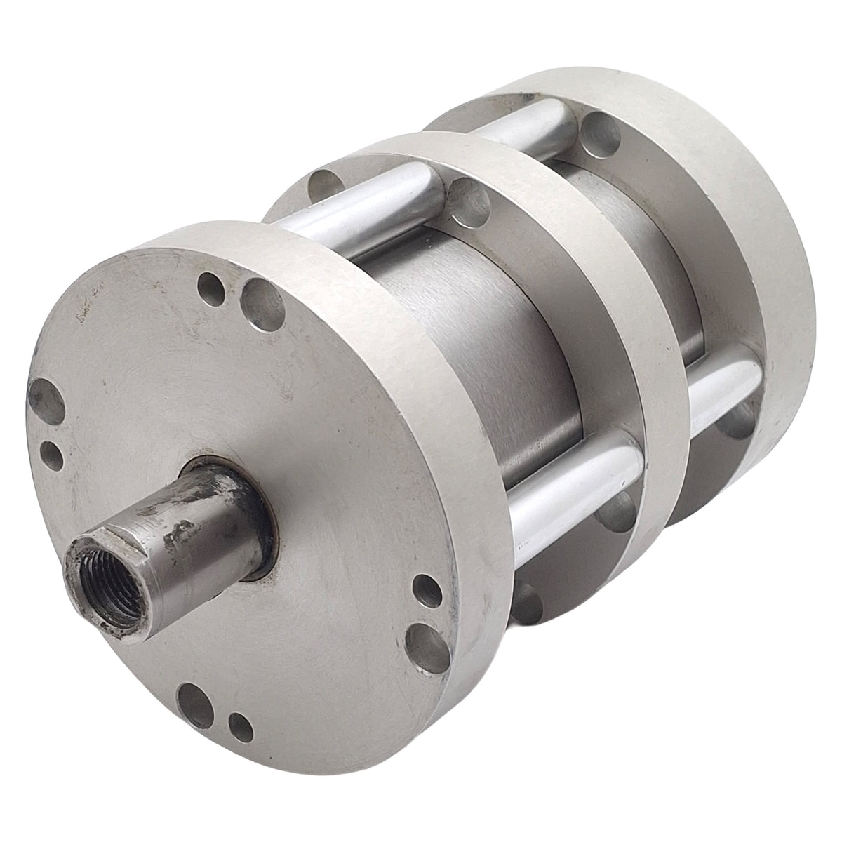 Used Bimba F02-701-4LVEE1.125 Pneumatic Cylinder, ø3in Bore, 1in Stroke, 1.125in RE