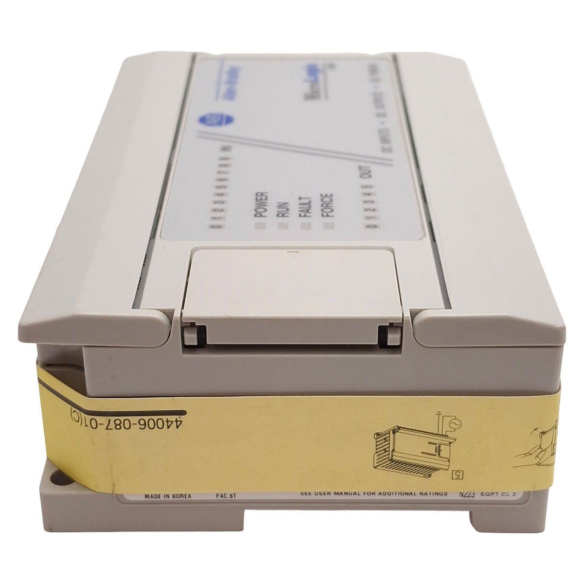 New – Open box Allen Bradley 1761-L16BBB Ser E FRN 1.0 MicroLogix 1000 Controller 16x I/O 24VDC