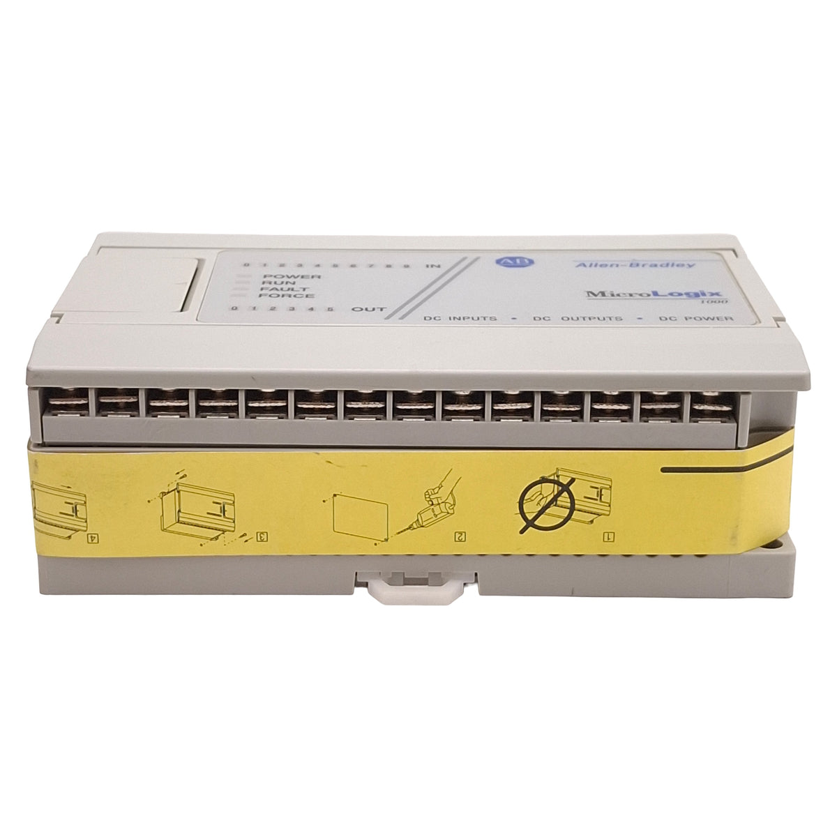 New – Open box Allen Bradley 1761-L16BBB Ser E FRN 1.0 MicroLogix 1000 Controller 16x I/O 24VDC
