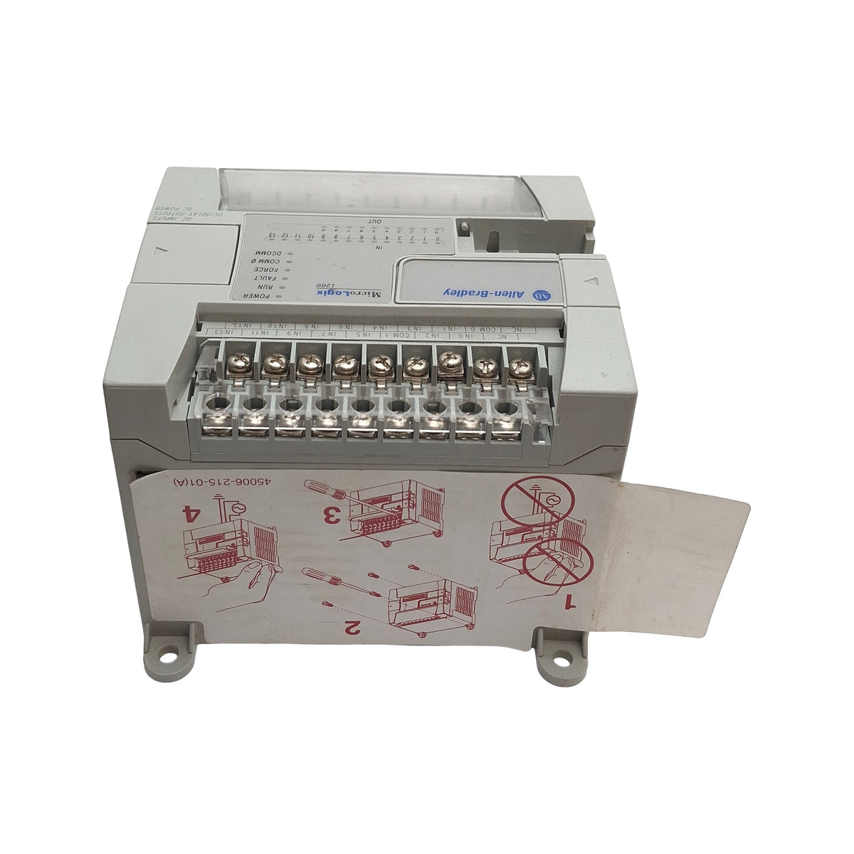 Used Allen Bradley 1762-L24BXB Micrologix 1200 PLC 24 Point 24VDC, 14 Input/10 Output