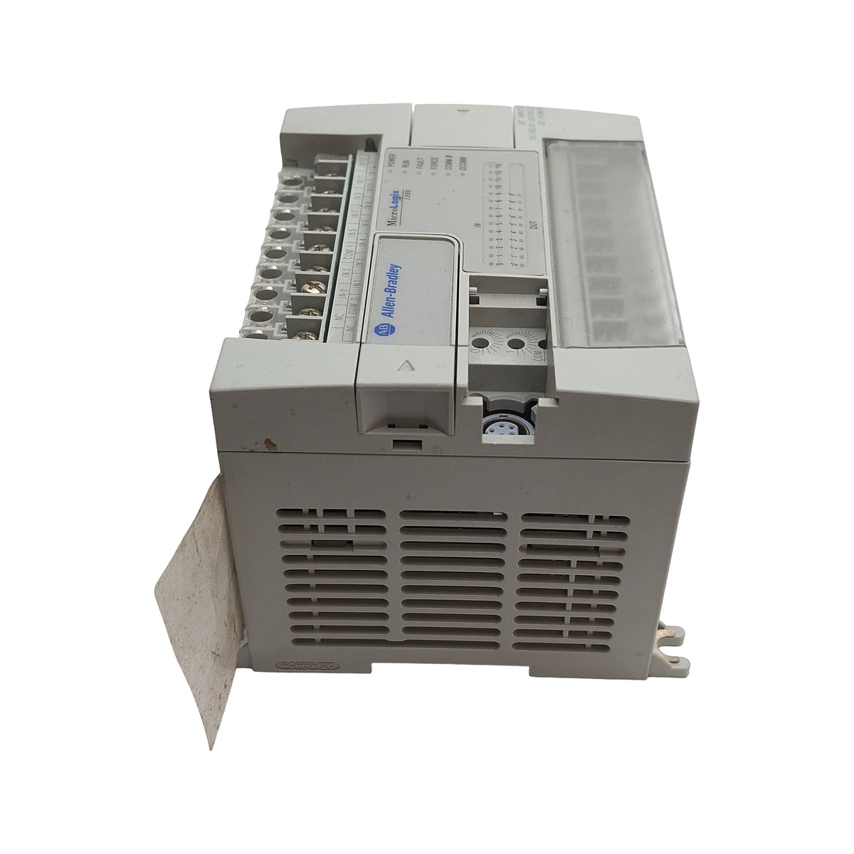 Used Allen Bradley 1762-L24BXB Micrologix 1200 PLC 24 Point 24VDC, 14 Input/10 Output