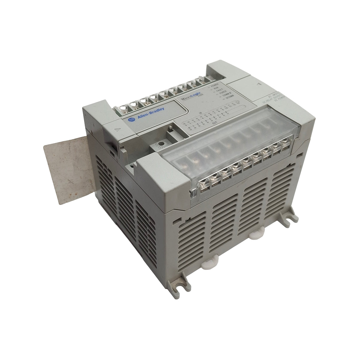 Used Allen Bradley 1762-L24BXB Micrologix 1200 PLC 24 Point 24VDC, 14 Input/10 Output