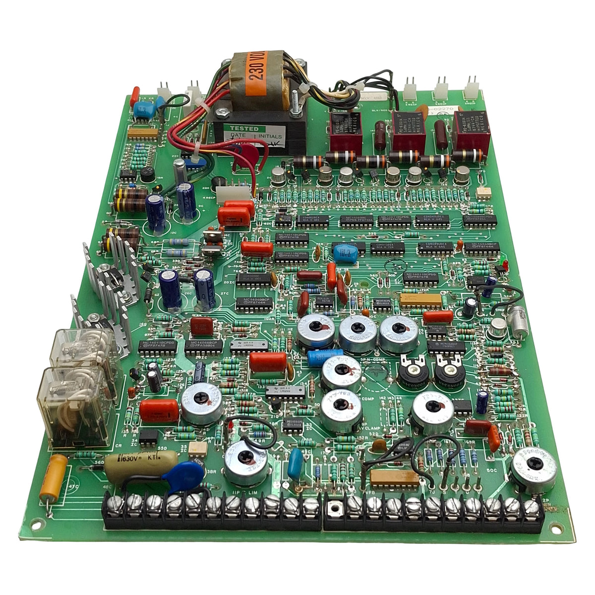 Used Schneider Electric MO-02270 CMC DC Drive Control Board for Pacemaster 3 Pulse