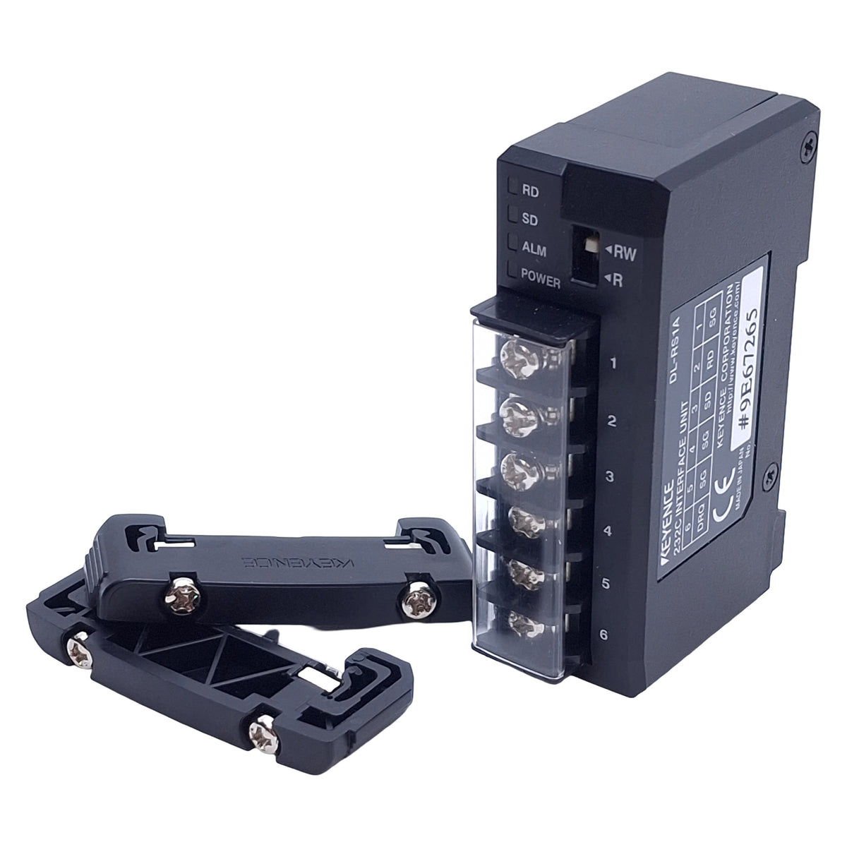 New – Open box Keyence DL-RS1A RS-232C Communication Unit, Asynchronous, 20-30VDC 25mA