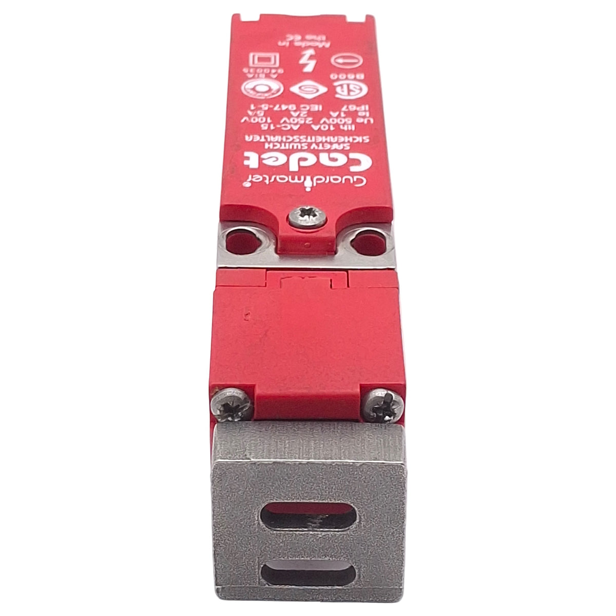 Used Allen Bradley 21002 CCS-2 Cadet Guard Master Safety Switch, 2NC, 1A 500V, W/ Key