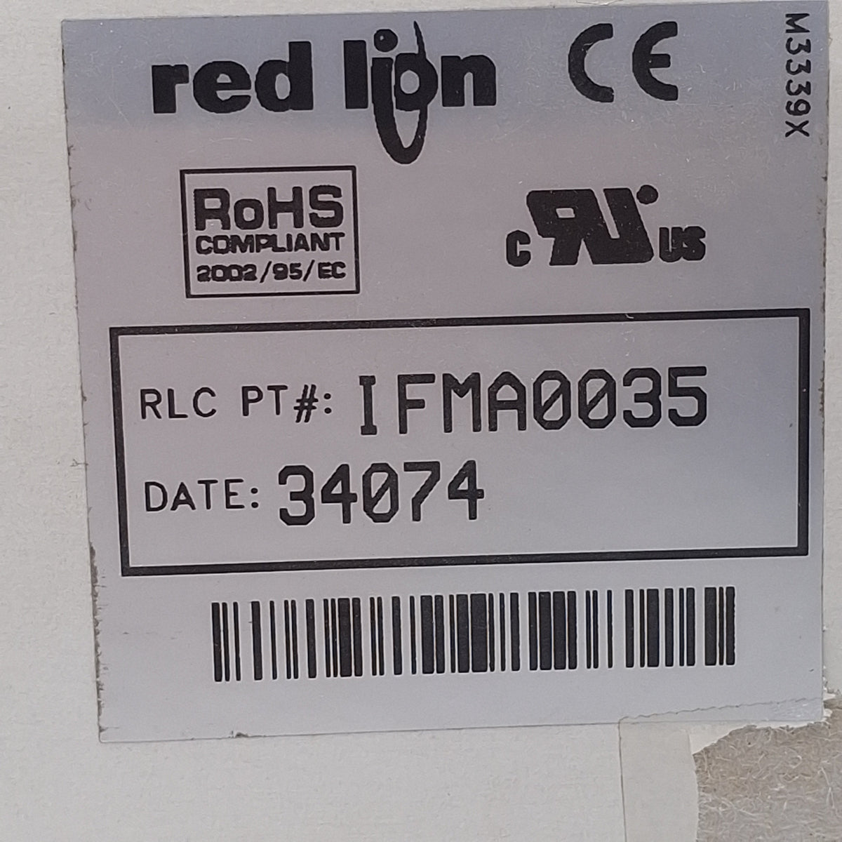 New Red Lion Controls IFMA0035 DC Frequency to Analog Converter 9-32VDC, DIN Rail