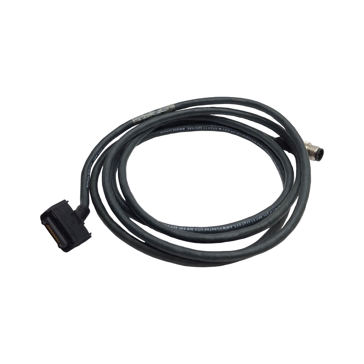 Used Banner Engineering IVURD-MX-806 Double End Cordset, M12 8-P Male to Molex, 6ft