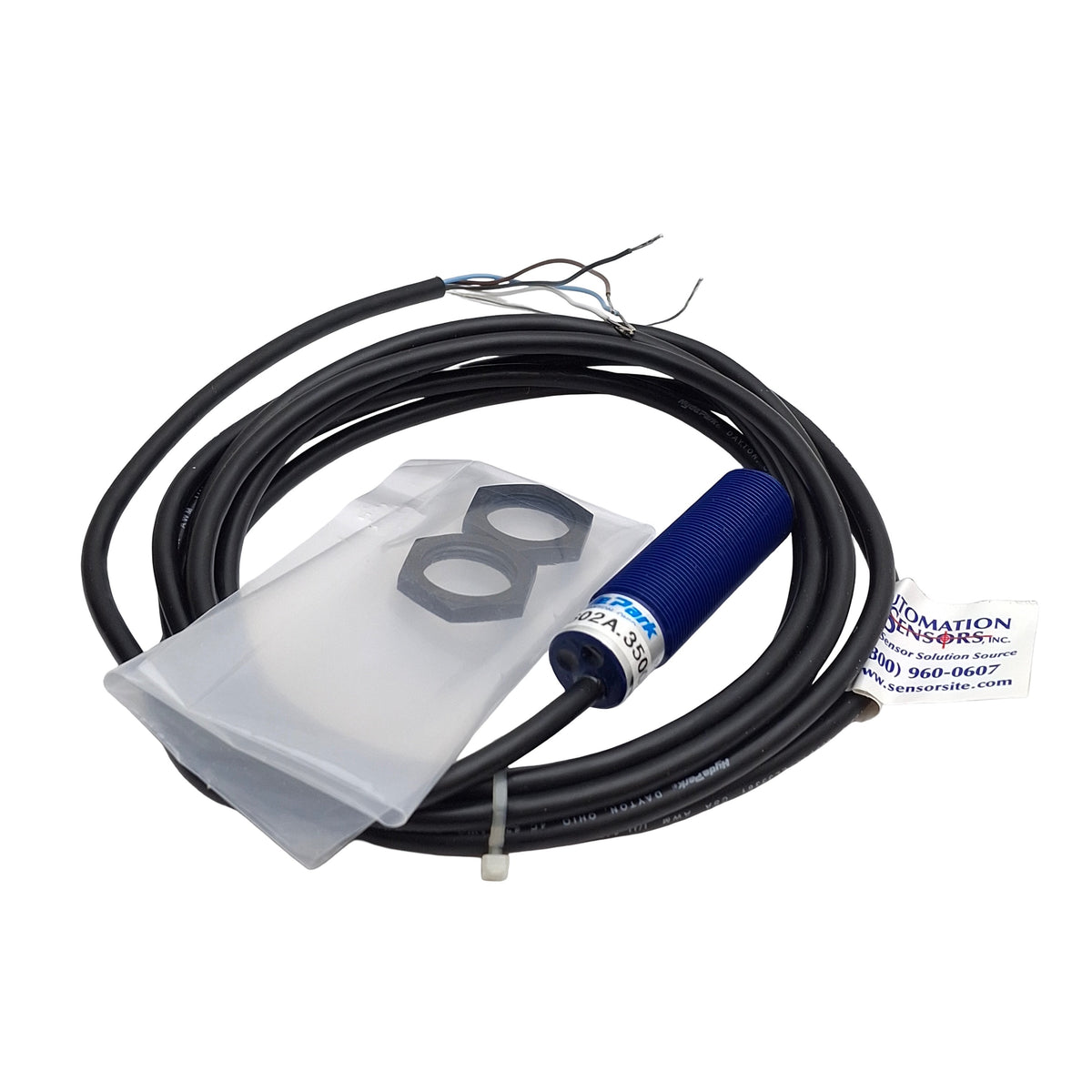 New – Open box Automation Sensors SM602A-3500-12-10 Proximity Sensor, 10in Max Range, 12-24VDC