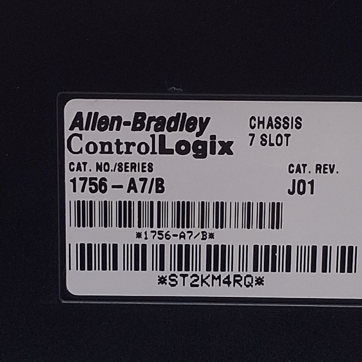 Used Allen Bradley 1756-A7 ControlLogix 7-Slot PLC Chassis Rack Back Plane Sub Panel
