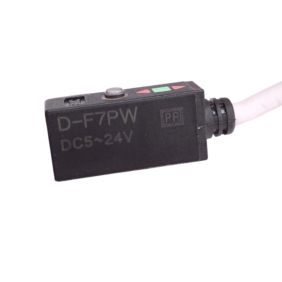 Used SMC D-F7PW Solid State Auto Switch, PNP Out, 5-24VDC, 80mA Max, 6m Cable