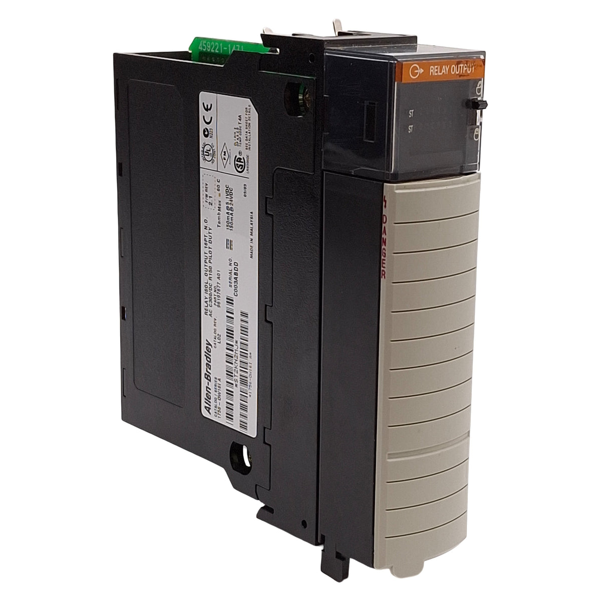 Used Allen Bradley 1756-OW16I/A ControlLogix Relay Output Module, 16NO, 125VDC/240VAC