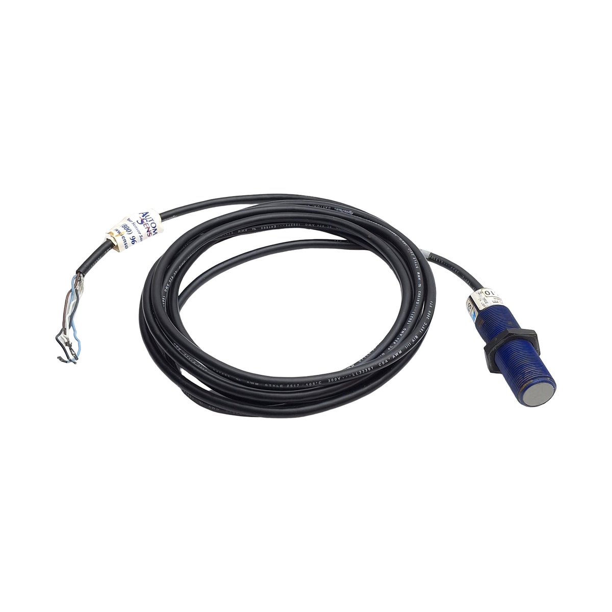 Used Automation Sensors SM602A-3500-12-10 Proximity Sensor, 10in Max Range, 12-24VDC
