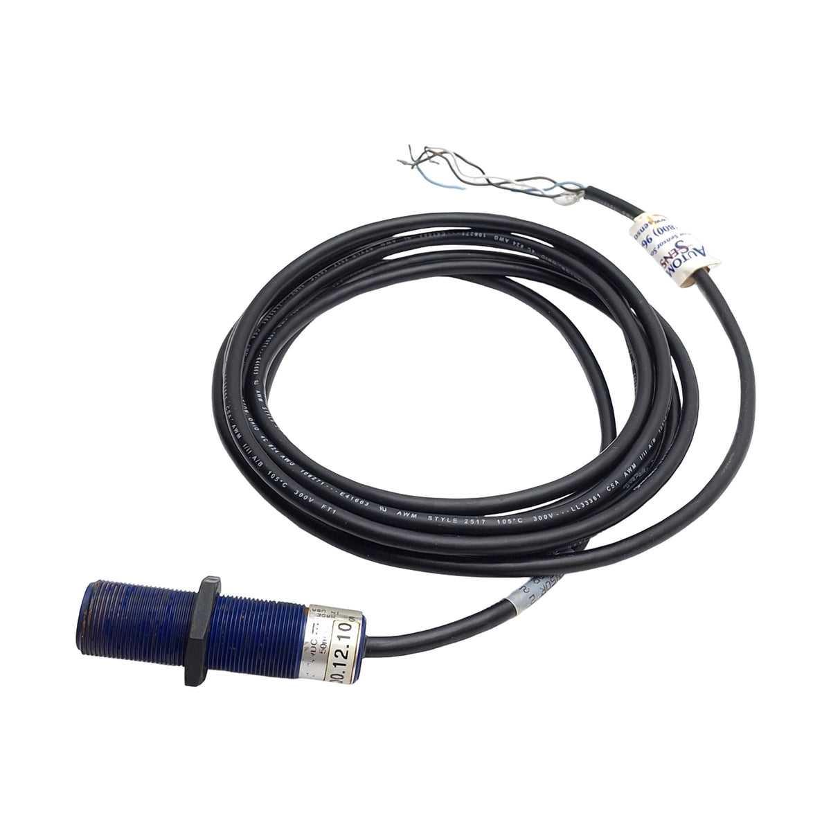 Used Automation Sensors SM602A-3500-12-10 Proximity Sensor, 10in Max Range, 12-24VDC