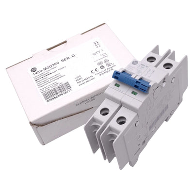 New Allen Bradley 1489-M2D300 Circuit Breaker, 2-Pole 30A, 480Y/277VAC, D-Curve
