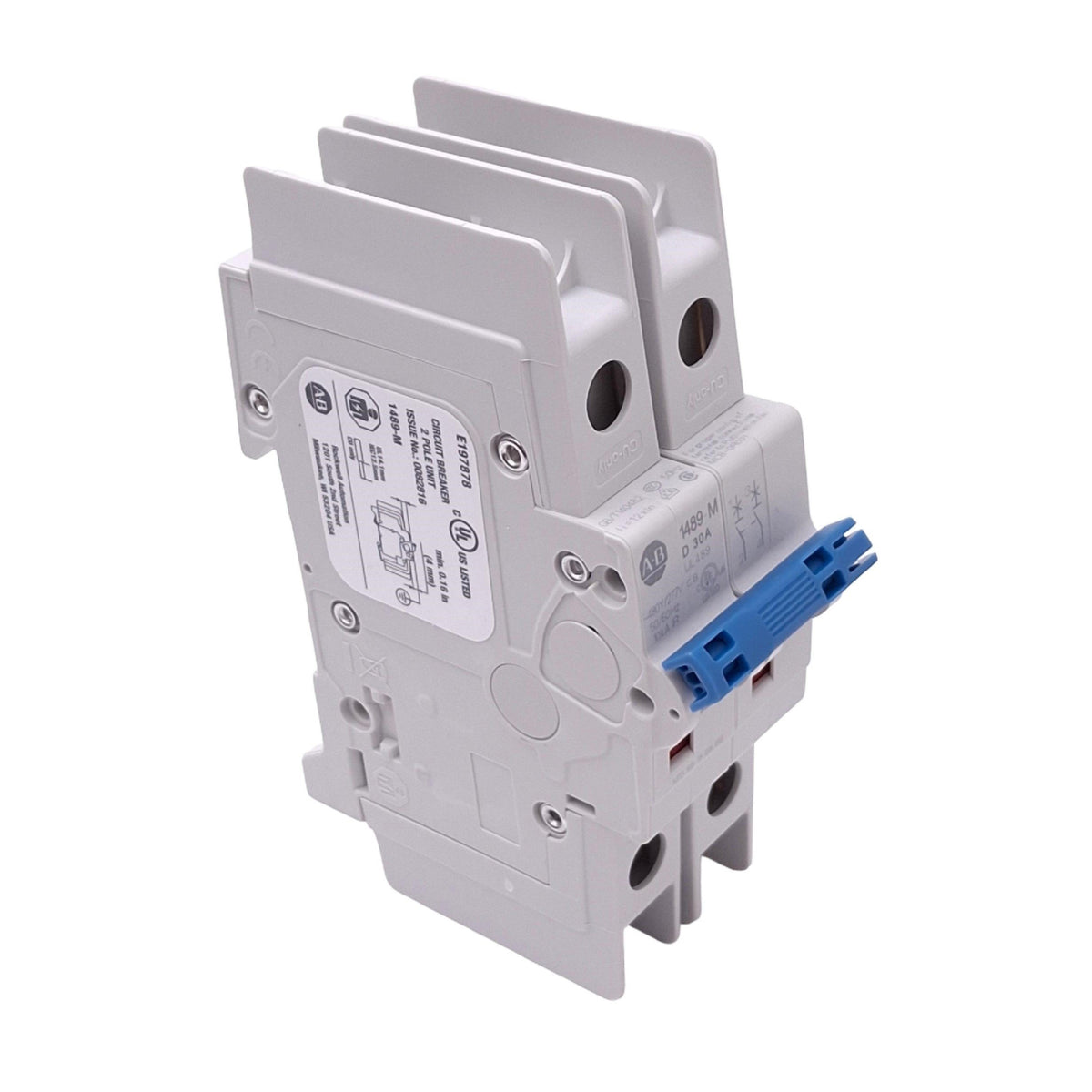 New Allen Bradley 1489-M2D300 Circuit Breaker, 2-Pole 30A, 480Y/277VAC, D-Curve