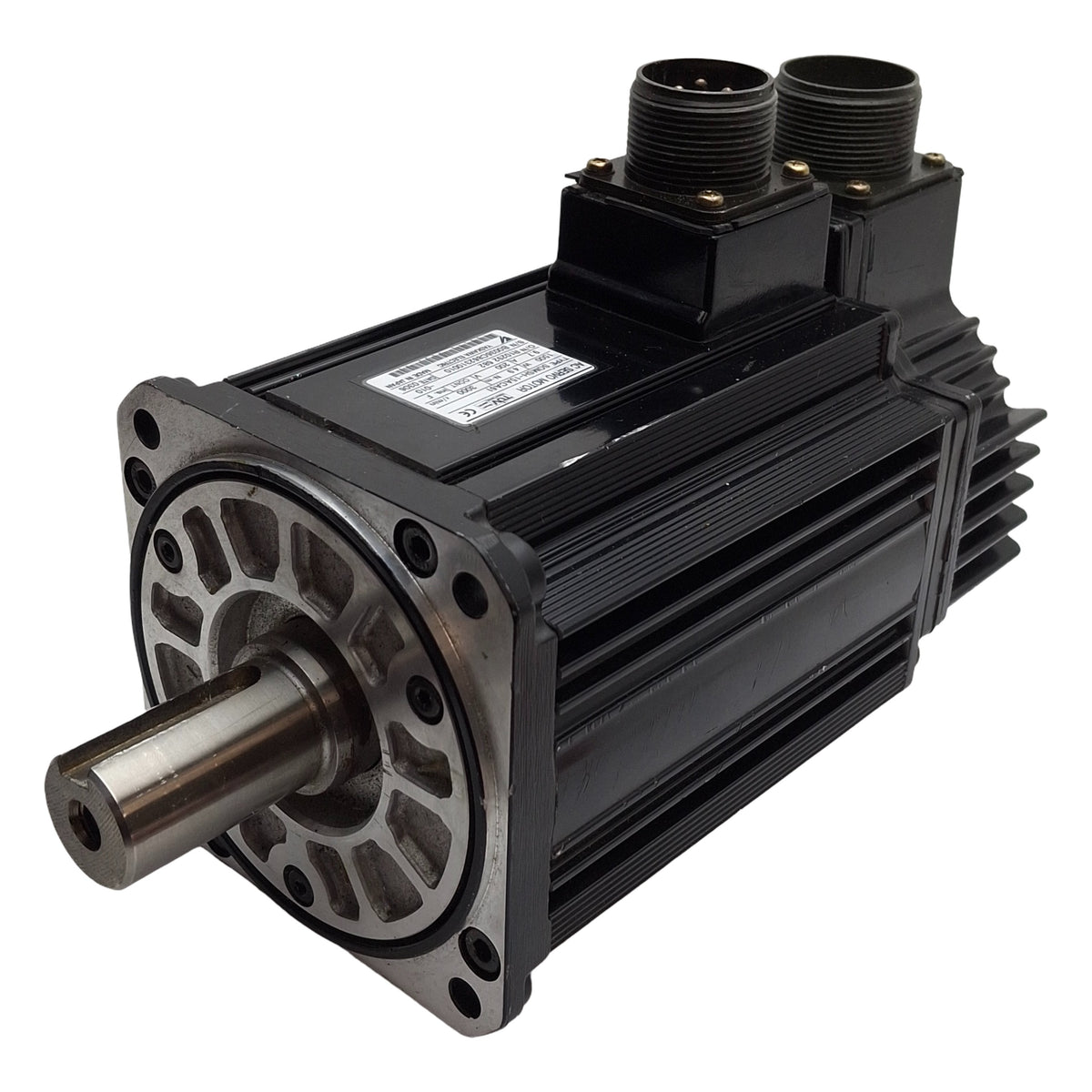 Used Yaskawa SGMSH-15ACA61 Sigma-II Servo Motor, 1.5kW, 230VAC, 17-bit Incremental