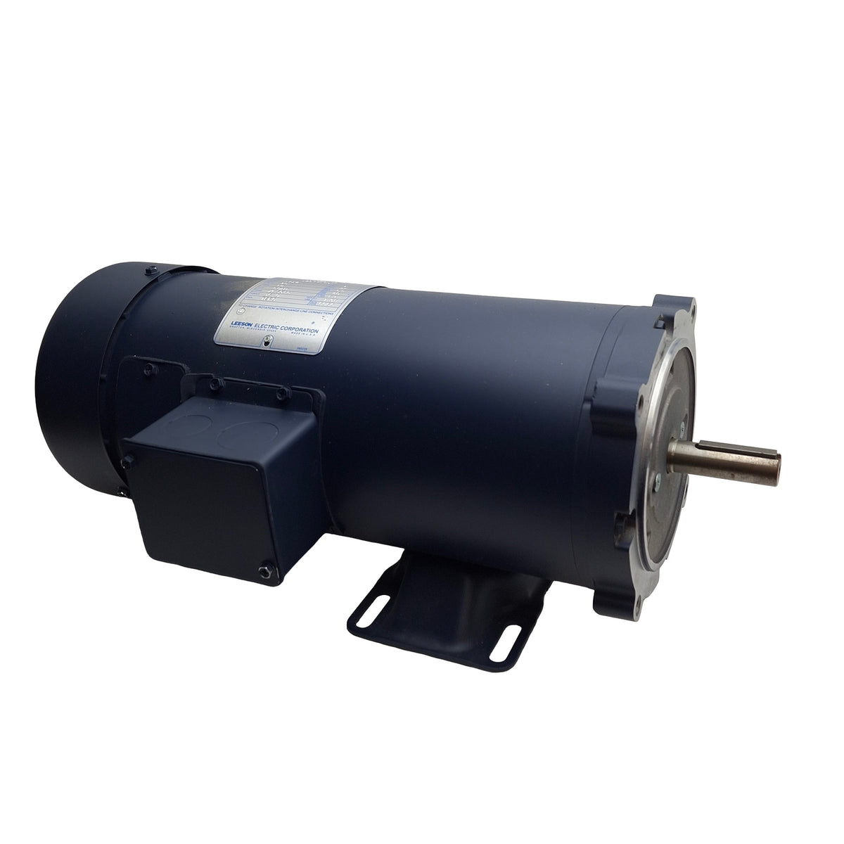 New – Open box Leeson 108022.00 DC Motor, 1HP, 90VDC, 1750RPM, S56C Frame, ø5/8in Shaft