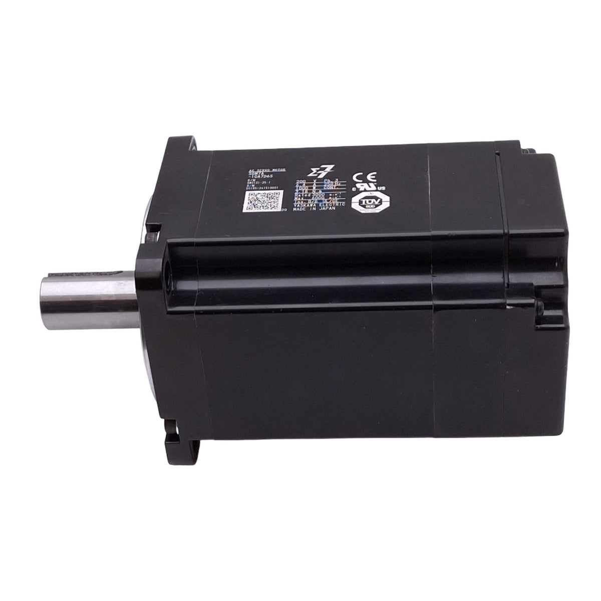 Used Yaskawa SGM7A-10A7D6S Servo Motor, 3ph 200VAC 6.4A In, 1000W 3.18Nm 6000rpm Max