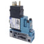 Used Mac 132B-501JB Solenoid Valve, 3/2-Way NO-NC, 1/8in NPT, Vac-150psi, 24VDC Coil