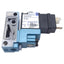 Used Mac 132B-501JB Solenoid Valve, 3/2-Way NO-NC, 1/8in NPT, Vac-150psi, 24VDC Coil