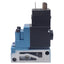 Used Mac 132B-591JD Solenoid Valve, 3/2-Way NO-NC, 1/8in NPT, Vac-150psi, 24VDC Coil
