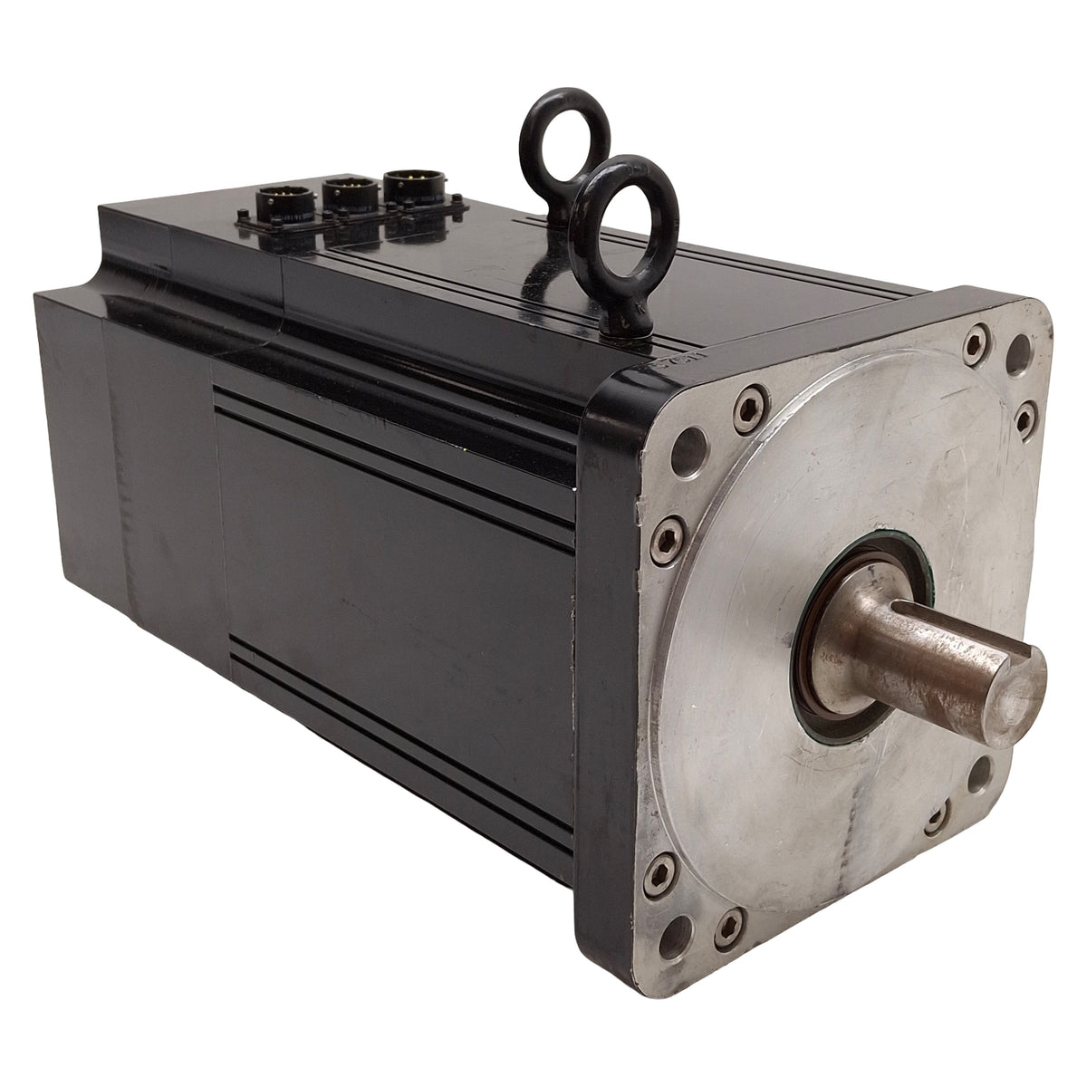 Used Delta Mod Tech MPM1901-2042 Servo Motor 2.3HP/1.7kW, 3Ø 230VAC 10A, 7.5in Flange
