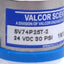 New – Open box Valcor SV74P25T-2 Solenoid Isolation Valve, 2-Way, 1/4-28in, 24VDC Coil, 30psi