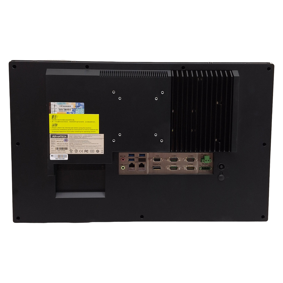 New Advantech PPC-4211W-P5AE Industrial Panel PC, 21.5in, 1920x1080, Intel i5-4300U