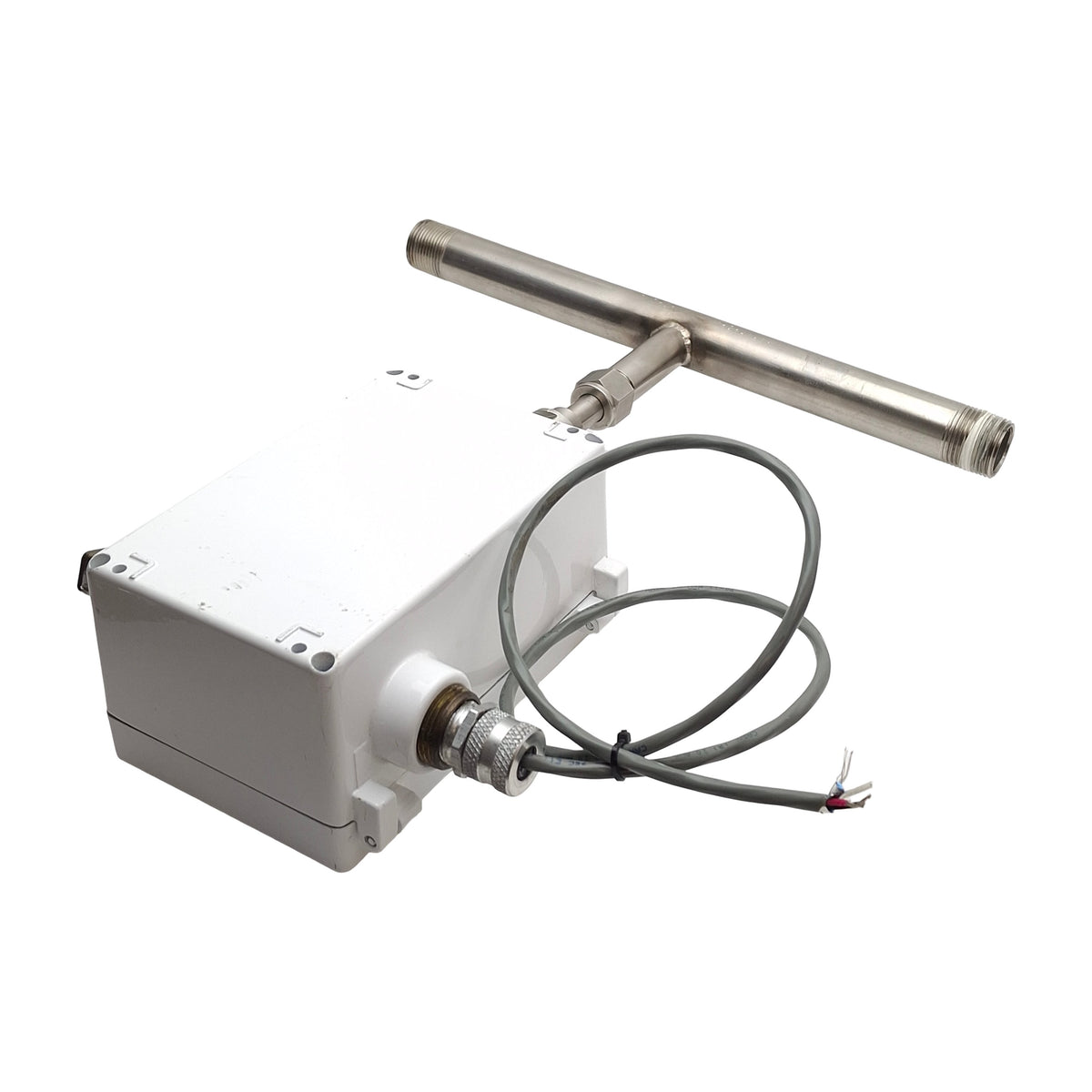 Used Fox Thermal Model FT2 V1.4 Rev L In-Line Flow Meter, 4-20mA Out, ~140SCFM Max
