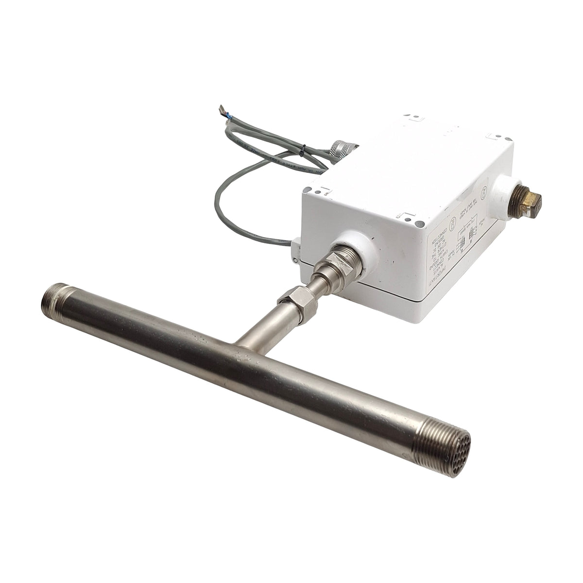 Used Fox Thermal Model FT2 V1.4 Rev L In-Line Flow Meter, 4-20mA Out, ~140SCFM Max