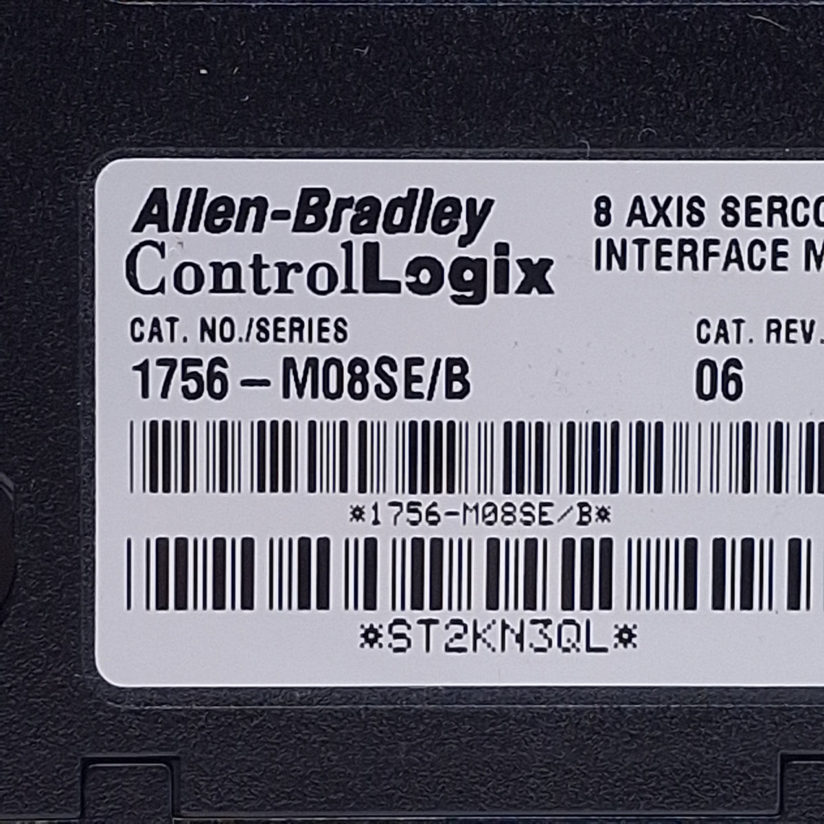 Used Allen Bradley 1756-M08SE Ser B ControlLogix SERCOS Interface Module 8-Axis