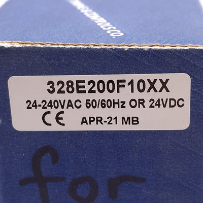 New ATC 328E200F10XX Time Delay Relay, 1sec-10hr, 11-Blade, 24-240VAC/24VDC, 1/8 DIN