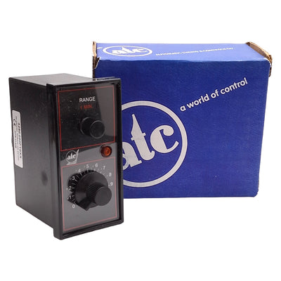 New ATC 328E200F10XX Time Delay Relay, 1sec-10hr, 11-Blade, 24-240VAC/24VDC, 1/8 DIN