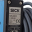 Used Sick NT6-03012 1005821 Contrast Sensor 9mm Max Range, 10-30VDC, 6V Analog Output